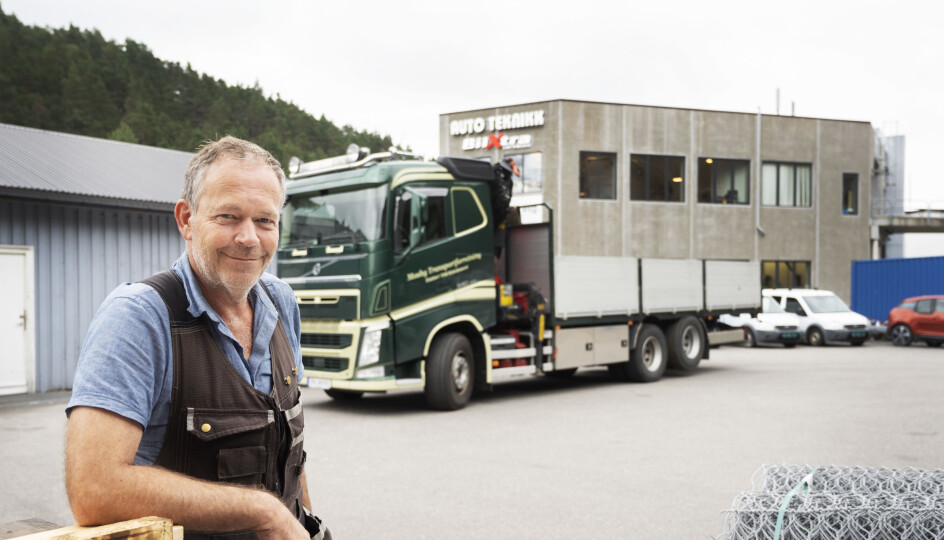 BYTTET: Torgeir Rosseland så ingen annen utvei enn å omorganisere Mosby Transportforretning fra personlig foretak til aksjeselskap.