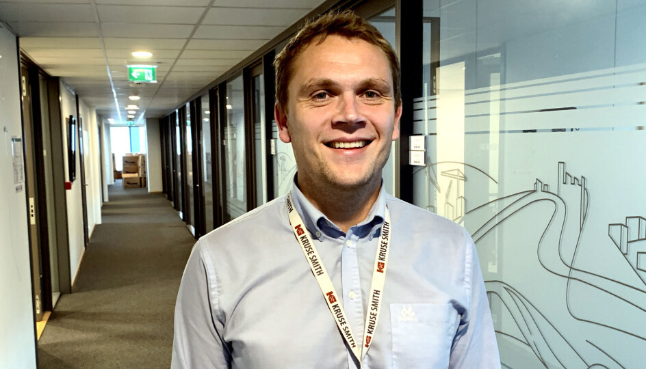 Nils Ravnaas er på plass hos Kruse Smith.