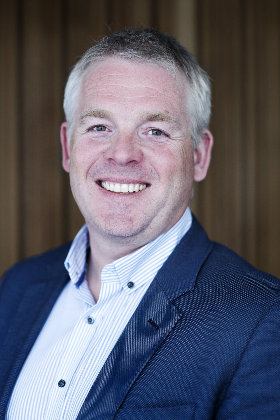 Bjørn Velken, anleggsdirektør i Kruse Smith, er fornøyd med å ha landet to store kontrakter.