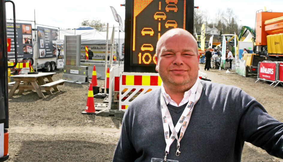 STYRELEDER: Kai V. Berg i Norsk Trafikksikring er styreleder i Bransjegruppe Arbeidsvarsling som er lagt under paraplyorganisasjonen Noorsi.