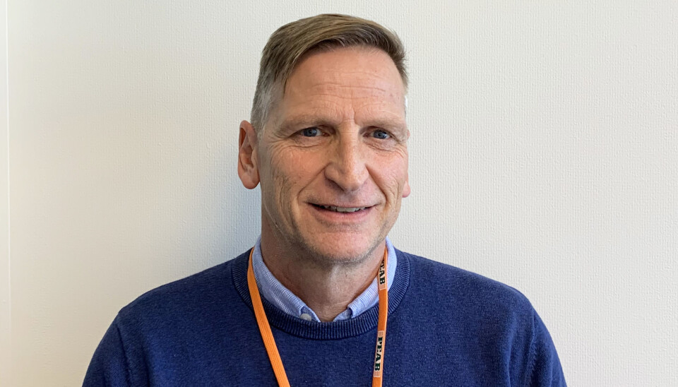 Christoph Hollenstein er ny distriktssjef for Peab Anlegg Vest.