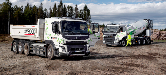 Starter med kundetesting av el-lastebiler for anleggsbransjen