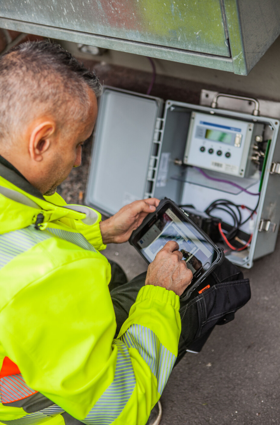 AVANSERT: Måleinstrumentene som Forcit Consulting benytter er teknologisk langt fremme, og alle relevante data vil ligge tilgjengelig i skyløsningen VipNordic.