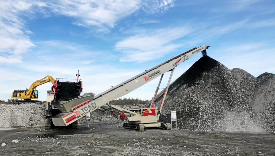 TELESTACK: Denne Telestack TC621REV er ny modell i 2020. TELESTACK: Denne Telestack TC621REV er ny modell i 2020.
