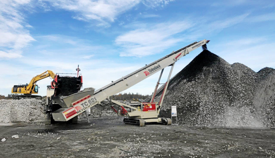 TELESTACK: Denne Telestack TC621REV er ny modell i 2020.