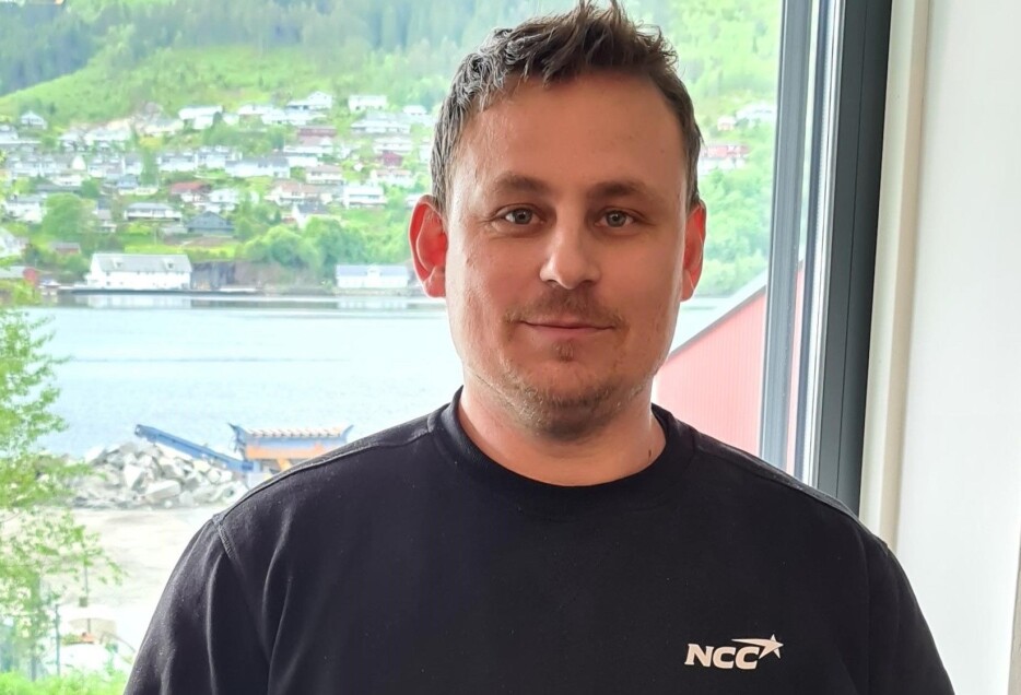 Distriktssjef i NCC Industry, Lasse Tefre.