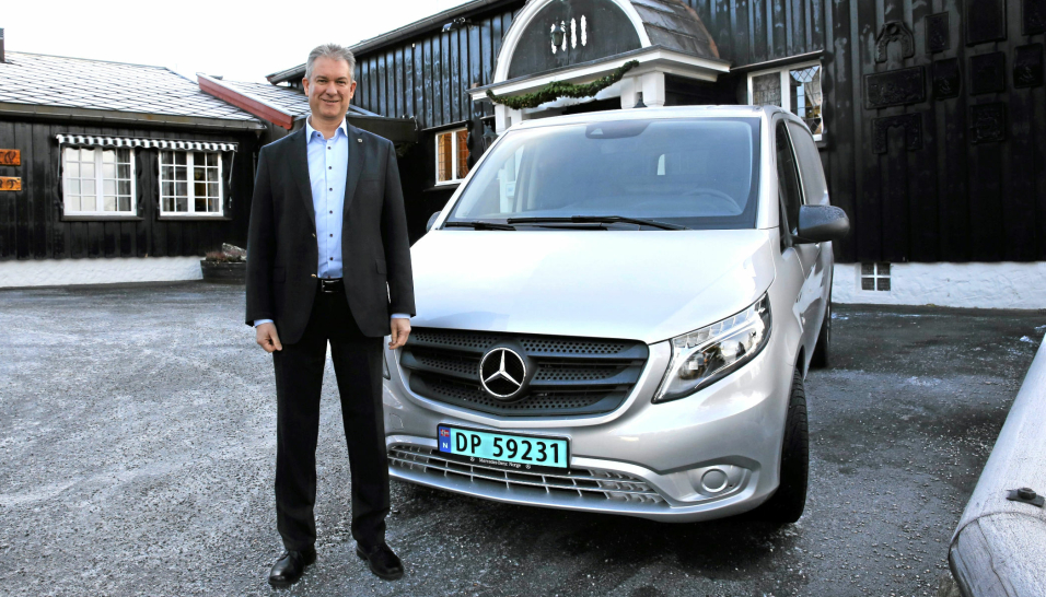 Per Ragnar Johansen blir ansvarlig for Mercedes-Benz varebil. Arkivbilde.