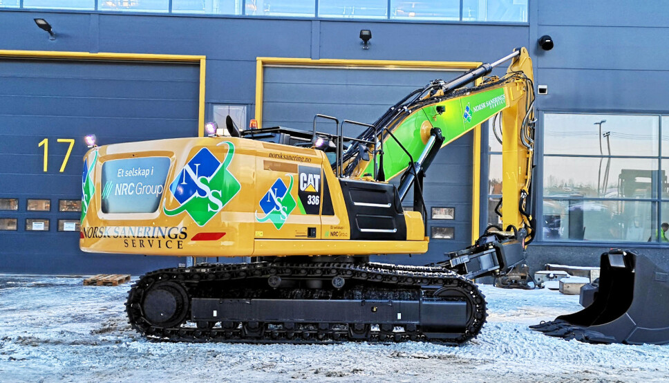 Arkivbilde (fra overlevering av ny maskin hos Pon Equipment på Berger i 2019).