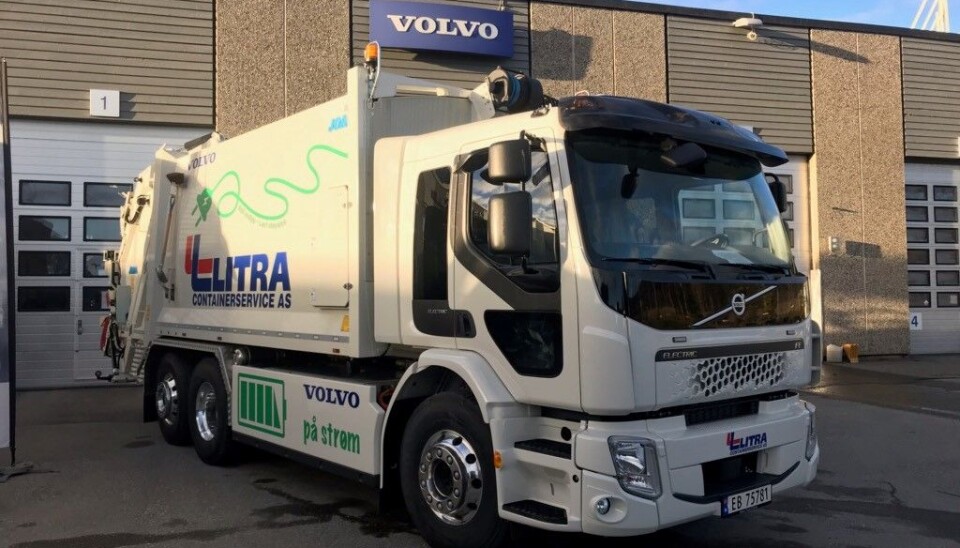 Volvo FE Electric til Litra. Volvo FE Electric til Litra.