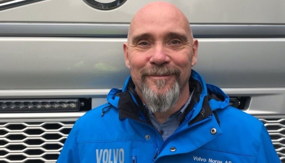 Kjetil Bergflødt, produktsjef i Volvo Norge.