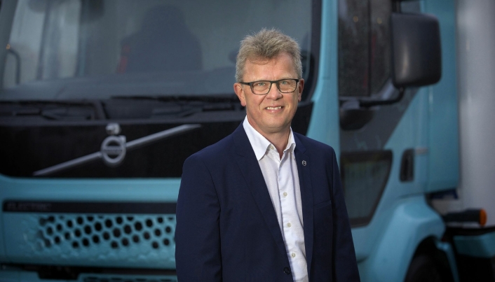 Roger Alm, administrerende direktør for Volvo Trucks.