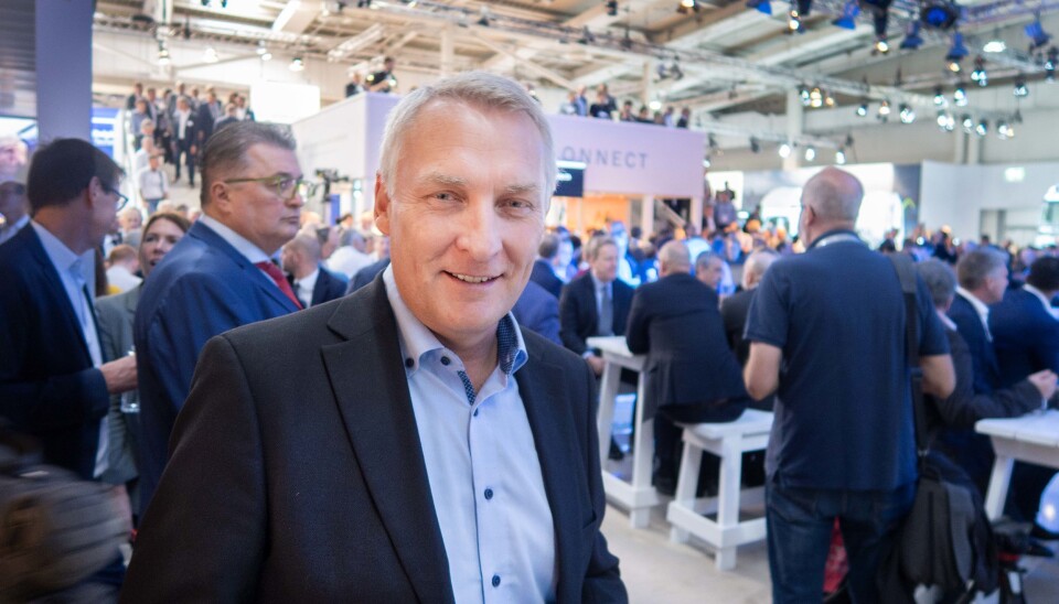 Arne Knaben er ny adm. direktør i Volvo Maskin AS. Bilde fra 2018.
