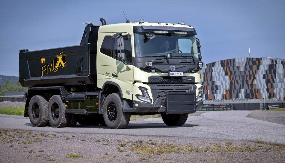 ANLEGGSBILEN: FMX har ikke blitt den suksess som anleggsbil i Norge som i mange andre land. Med romsligere hytte kan populariteten øke.