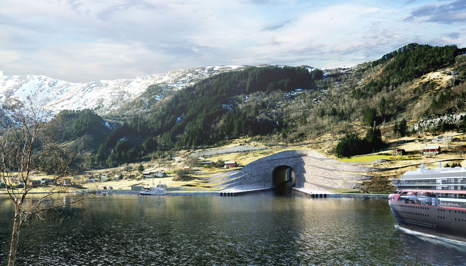 - Stadhavet er et av de mest værutsatte langs norskekysten. Med en tunnel vil vi forbedre sikkerheten til sjøs, sier samferdselsminister Knut Arild Hareide.