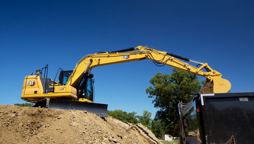 Caterpillar utvider sin Next Gen-serie til flere maskiner, her er 15-tonneren Cat 313.
