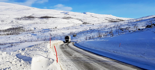 Lavere ulykkesrisiko for både norske og utenlandske lastebiler