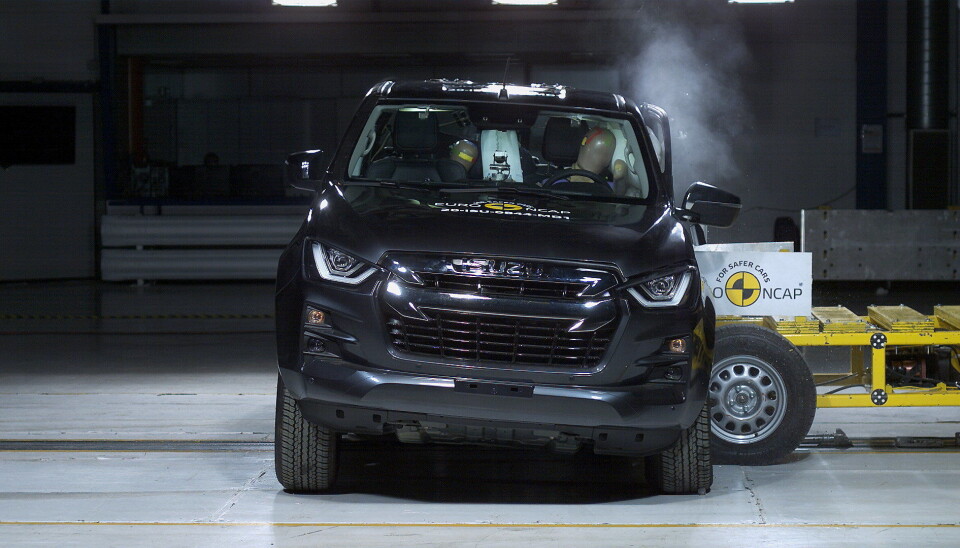 SMELLER: Her testes nye Isuzu D-Max.