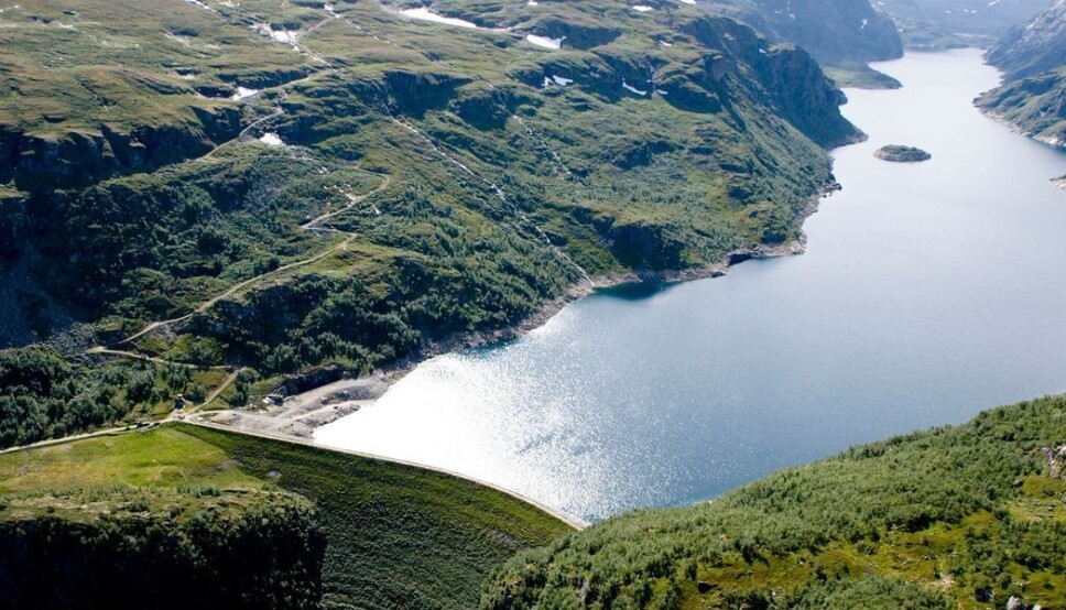 Dam Viddalsvatn ligger i Låvisdalen i Aurland kommune og ble bygget i 1970-71.