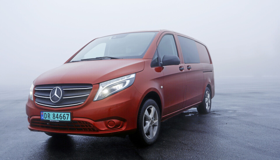 3. plass: Mercedes-Benz Vito sørget for at begge Mercedes-kandidatene havnet på pallen.