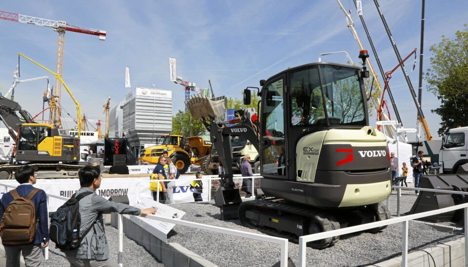Intermat Paris, her fra april 2018. 2021-utgaven er nå avlyst, og neste Intermat blir først i 2024. Foto: Klaus Eriksen