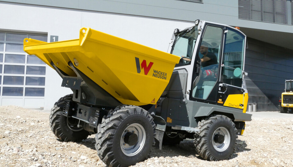 Nye Wacker Neuson DW40.