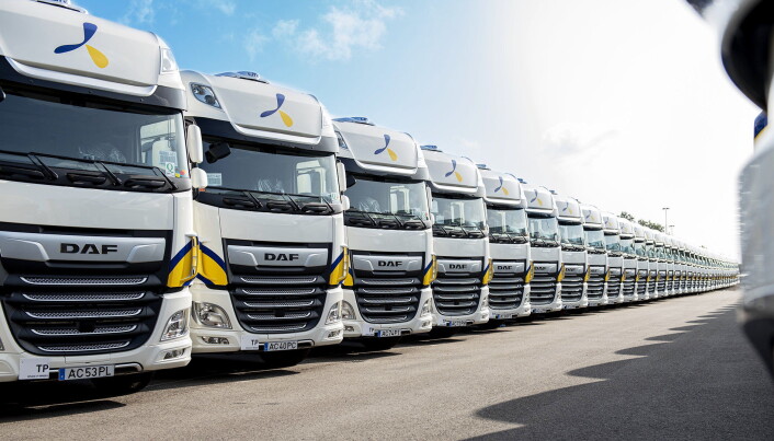 1300 NYE: Spanske Primafrio Grup har bestilt 1300 nye DAF XF trekkvogner. I 2016 bestilte de også 1000 like. Foto: DAF 1300 NYE: Spanske Primafrio Grup har bestilt 1300 nye DAF XF trekkvogner. I 2016 bestilte de også 1000 like. Foto: DAF