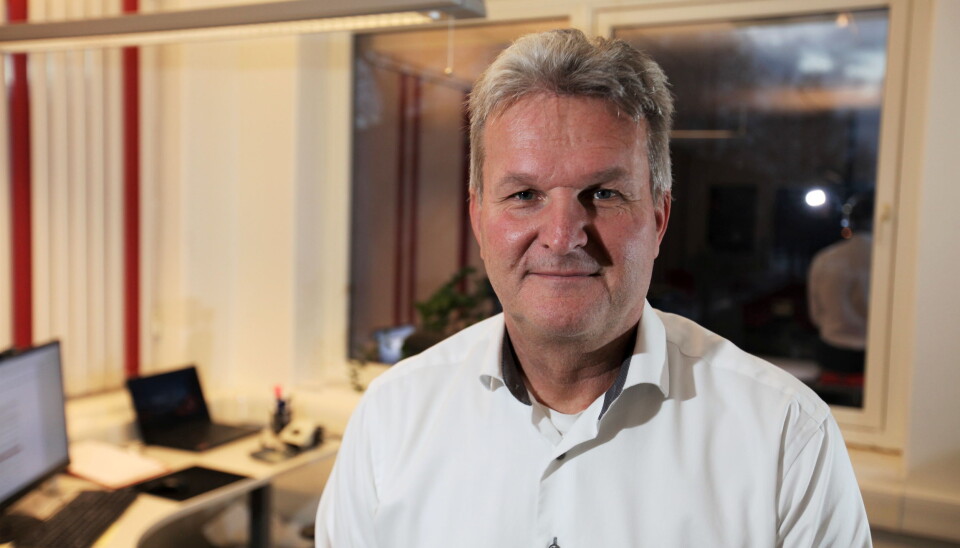 Gunnar Moe, adm. direktør i Rana Gruber AS, er veldig godt fornøyd med nedsalget som ble overtegnet mange ganger ifølge selskapet.