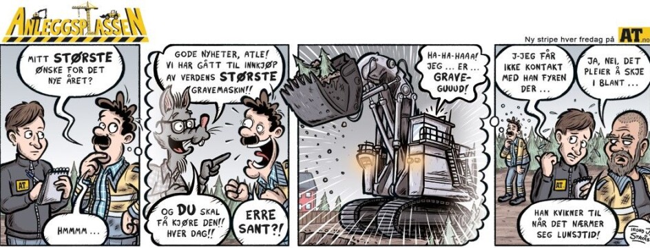 Det grønne skiftet kommer til Anleggsplassen!