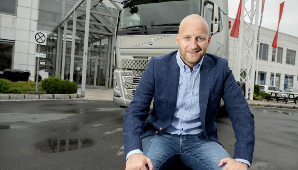 Karstein Ahlin ble i 2020 ansatt som adm. direktør i Volvo Norge. Foto: Espen Braata