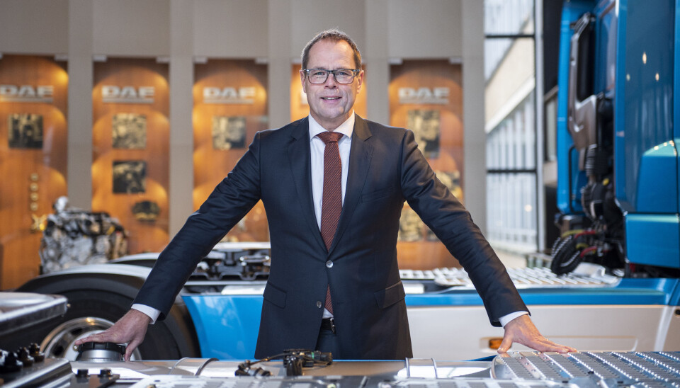 Adm. direktør Harry Wolters i DAF Trucks.