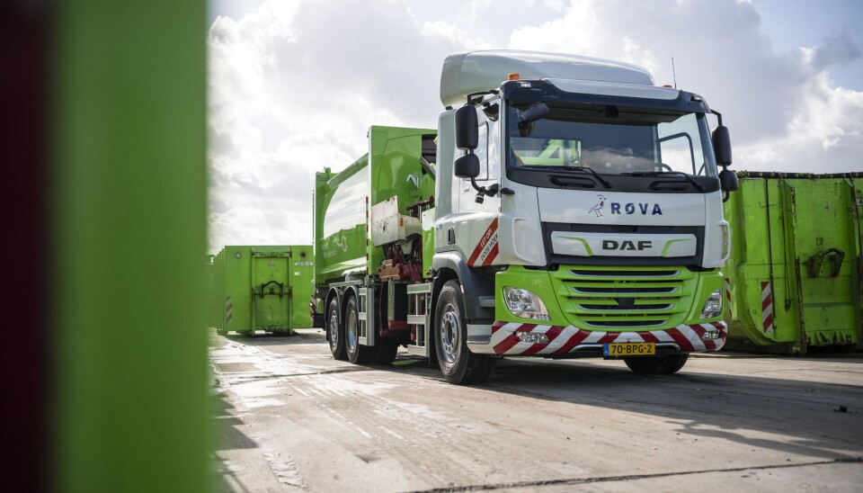 Den første elektriske DAF CF ble levert i 2020