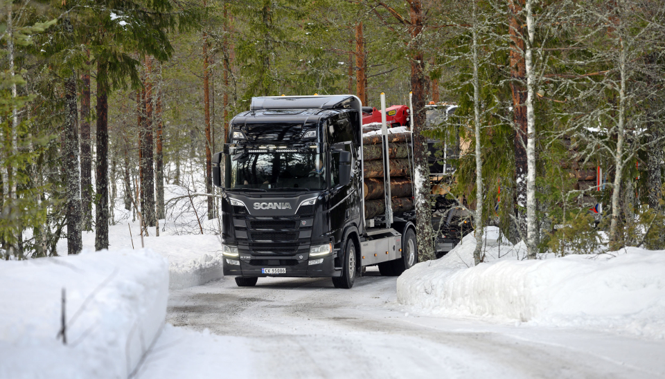 Scania slo meget godt fra seg i 2020 når det kommer til markedsandeler. Her illustrasjonsbilde fra Scania Winter i januar 2020 i Trysil. Foto: