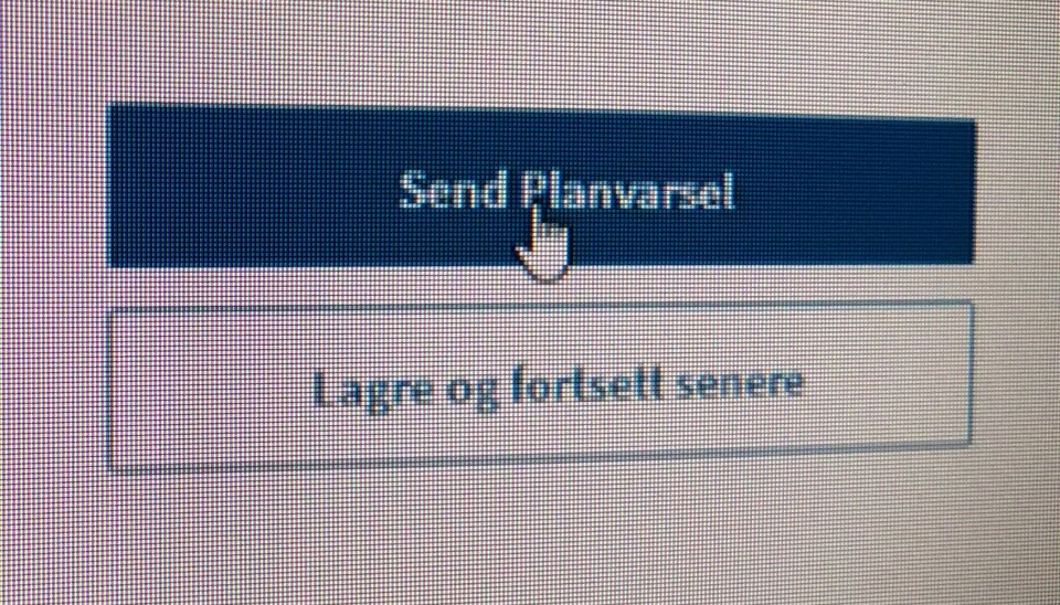 Det ble trykket på send-knappen direkte i møtet, etter at kommunal- og moderniseringsminister Nikolai Astrup ga klarsignal.
