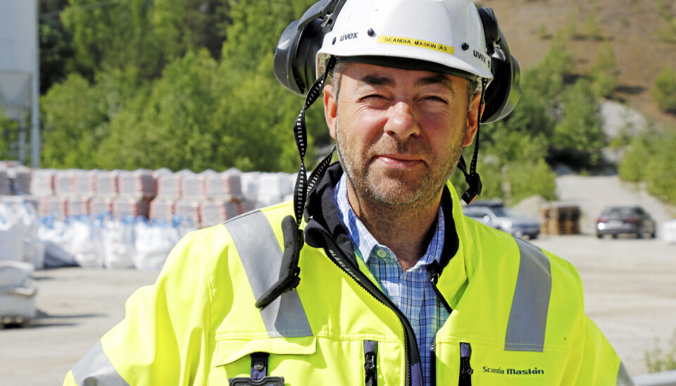 Gaute Fisknes, daglig leder Scandia Maskin. Foto: Klaus Eriksen Gaute Fisknes, daglig leder Scandia Maskin. Foto: Klaus Eriksen