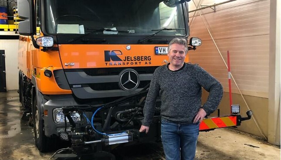 Daglig leder i Kjelsberg Transport, Svein Idar Kjelsberg er glad for å ta med sine 17 ansatte inn i det ambisiøse og kundeorienterte konsernet, Norva24.