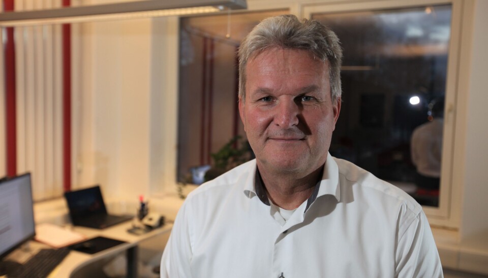Gunnar Moe, adm. direktør i Rana Gruber.
