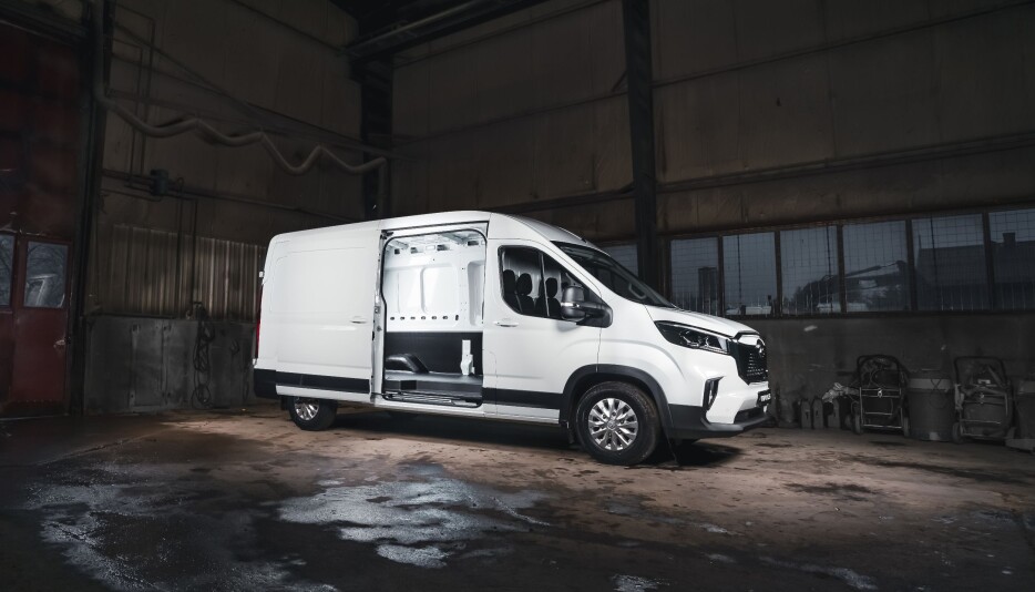 Største versjon av e-Deliver 9 har lasterom på 11 m³.