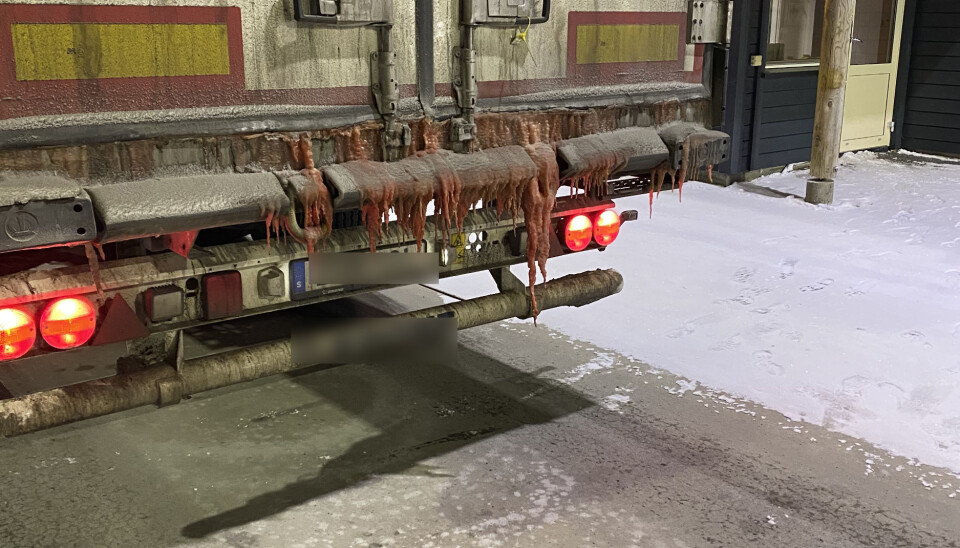 Det ble også gitt bruksforbud for avrenning av fiskevann, noe som er et særdeles vanlig syn på norske veier.