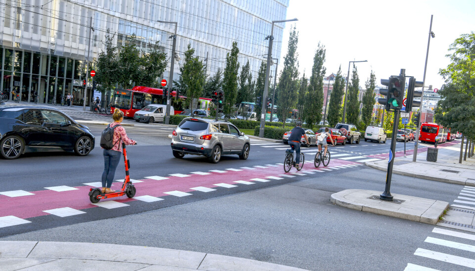Dronning Eufemias gate i Oslo inngår i driftskontrakt Oslo-Gardermoen.