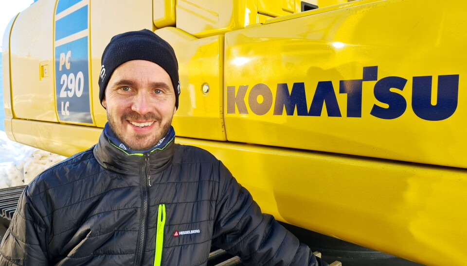 Henrik Birkelund startet 1. februar som Key Account Manager i Hesselberg Maskin med ansvaret for Komatsu. Foto: Hesselberg Maskin