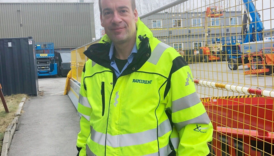HMS-sjef Lars-Morten Rostad i Ramirent Norge.
Foto: Ramirent