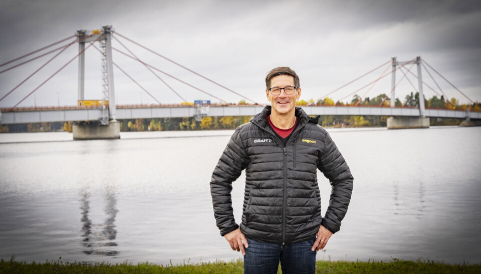 HEDRET: Stig Engström, en av seks som er hedret med H.M. Kongens medalje i år.