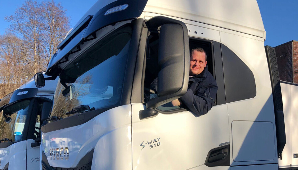 Jonas Angermo er ny Key Account Manager i Iveco Norge AS.