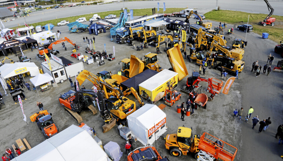 MESSER: Naboen er fra Stavanger og selvsagt hadde selskapet egen stand på MEFA Stavanger i 2019. Foto: Klaus Eriksen