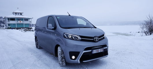 Toyota på plass med første el-varebil