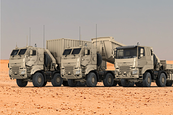 DAF skal levere 879 militære kjøretøy