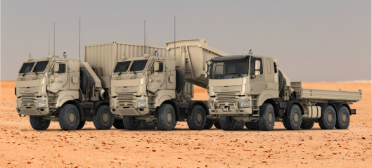 DAF skal levere 879 militære kjøretøy