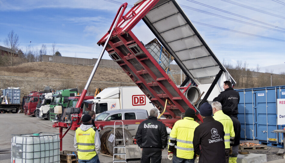 Illustrasjon fra YSK-kurs hos Transportkompetanse i Lillestrøm.