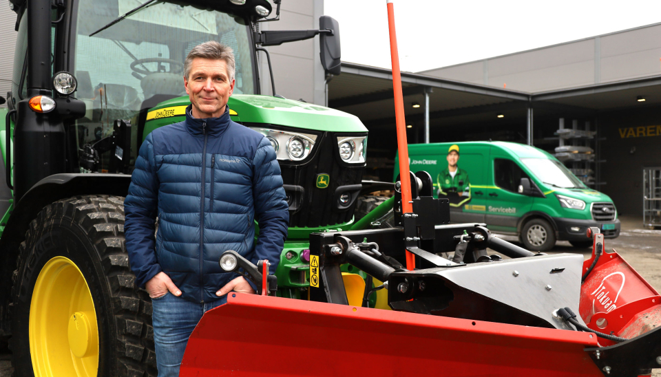 Ole-Johnny Jenssen skifter arbeidsgiver fra Hesselberg Maskin til Felleskjøpet Agri.