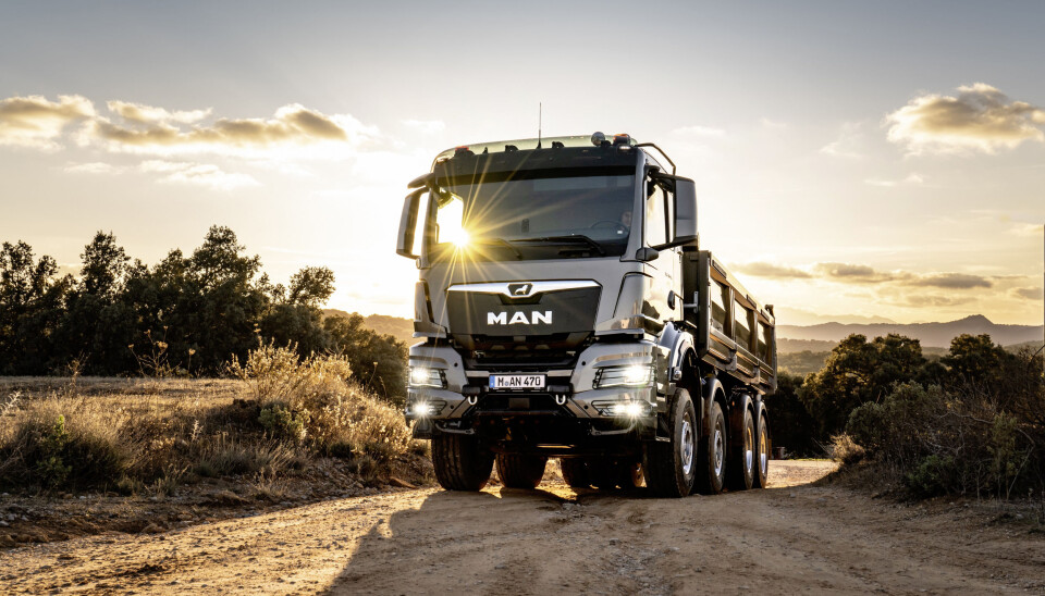 MAN New Truck Generation TGS tippbil.